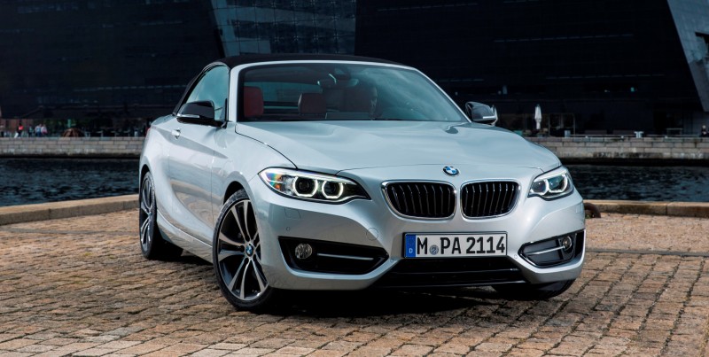 2015 BMW 228i and M235i Convertibles Make Tail-Out, Top-Down World Debut 49
