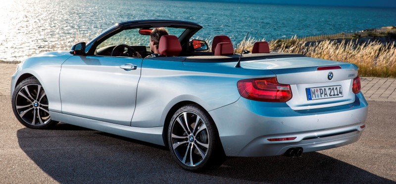 2015 BMW 228i and M235i Convertibles Make Tail-Out, Top-Down World Debut 53