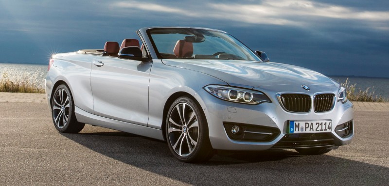 2015 BMW 228i and M235i Convertibles Make Tail-Out, Top-Down World Debut 54