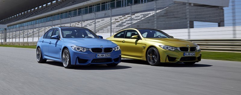 2015 BMW M3 and M4 Meet The Legacy in 52 New Photos With E30 Sport Evolution, E36 M3 Sedan, E46 and E90 10