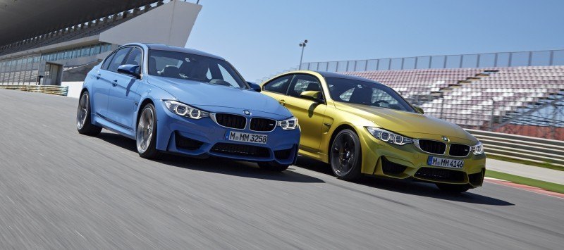 2015 BMW M3 and M4 Meet The Legacy in 52 New Photos With E30 Sport Evolution, E36 M3 Sedan, E46 and E90 11