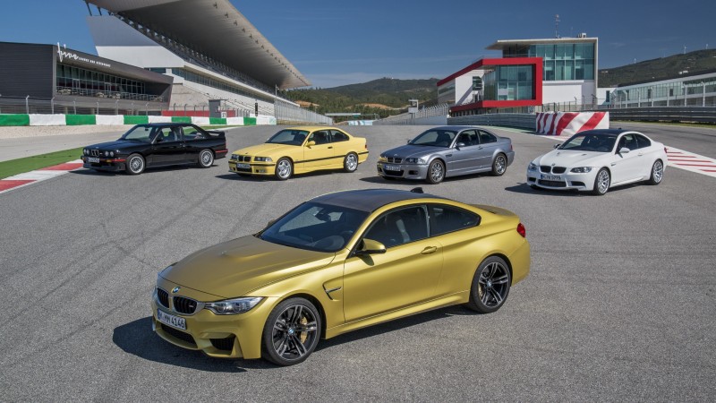 2015 BMW M3 and M4 Meet The Legacy in 52 New Photos With E30 Sport Evolution, E36 M3 Sedan, E46 and E90 15