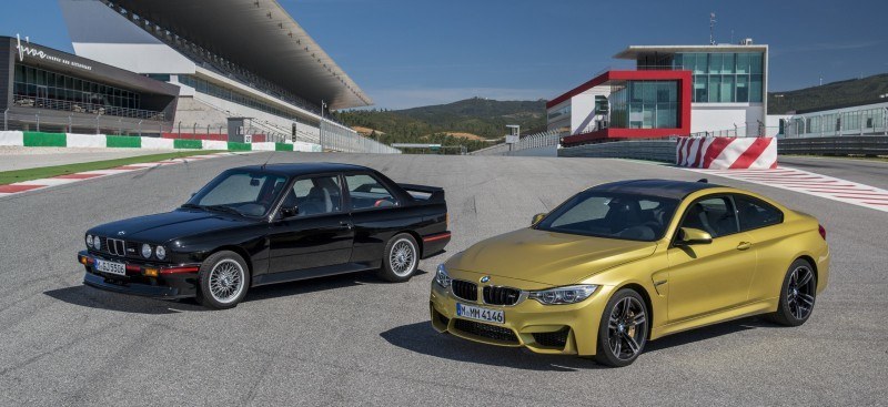 2015 BMW M3 and M4 Meet The Legacy in 52 New Photos With E30 Sport Evolution, E36 M3 Sedan, E46 and E90 16