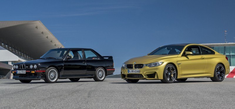 2015 BMW M3 and M4 Meet The Legacy in 52 New Photos With E30 Sport Evolution, E36 M3 Sedan, E46 and E90 17