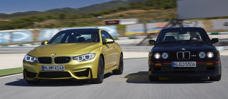 2015 BMW M3 and M4 Meet The Legacy in 52 New Photos With E30 Sport Evolution, E36 M3 Sedan, E46 and E90 20
