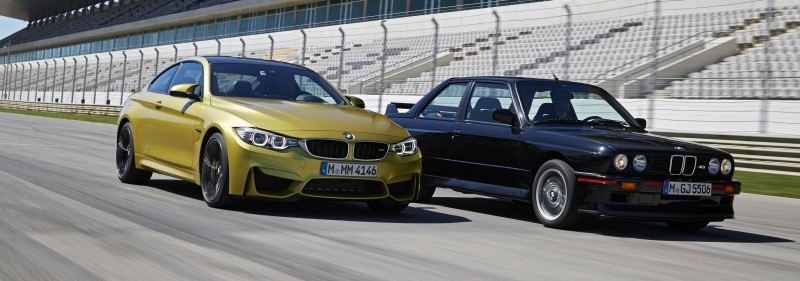 2015 BMW M3 and M4 Meet The Legacy in 52 New Photos With E30 Sport Evolution, E36 M3 Sedan, E46 and E90 21