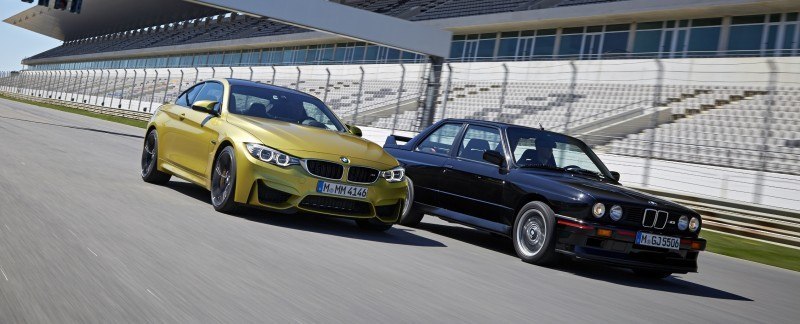 2015 BMW M3 and M4 Meet The Legacy in 52 New Photos With E30 Sport Evolution, E36 M3 Sedan, E46 and E90 22