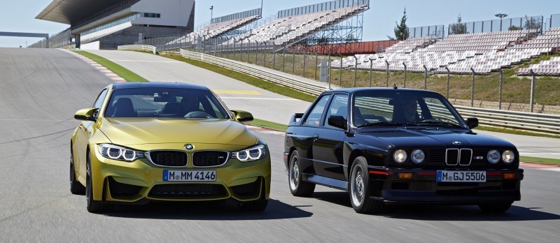 2015 BMW M3 and M4 Meet The Legacy in 52 New Photos With E30 Sport Evolution, E36 M3 Sedan, E46 and E90 23