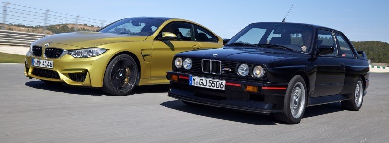 2015 BMW M3 and M4 Meet The Legacy in 52 New Photos With E30 Sport Evolution, E36 M3 Sedan, E46 and E90 24