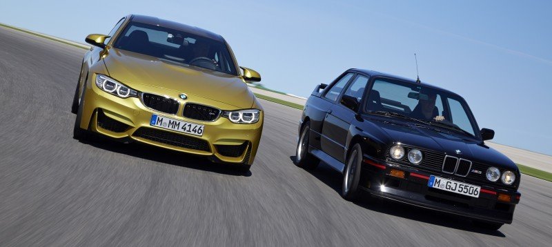 2015 BMW M3 and M4 Meet The Legacy in 52 New Photos With E30 Sport Evolution, E36 M3 Sedan, E46 and E90 26
