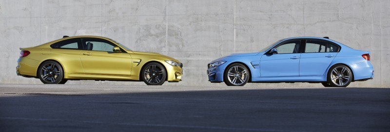 2015 BMW M3 and M4 Meet The Legacy in 52 New Photos With E30 Sport Evolution, E36 M3 Sedan, E46 and E90 4
