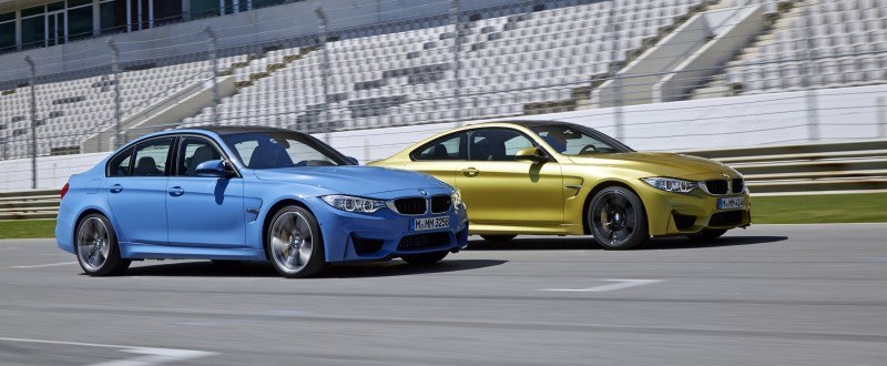 2015 BMW M3 and M4 Meet The Legacy in 52 New Photos With E30 Sport Evolution, E36 M3 Sedan, E46 and E90 9