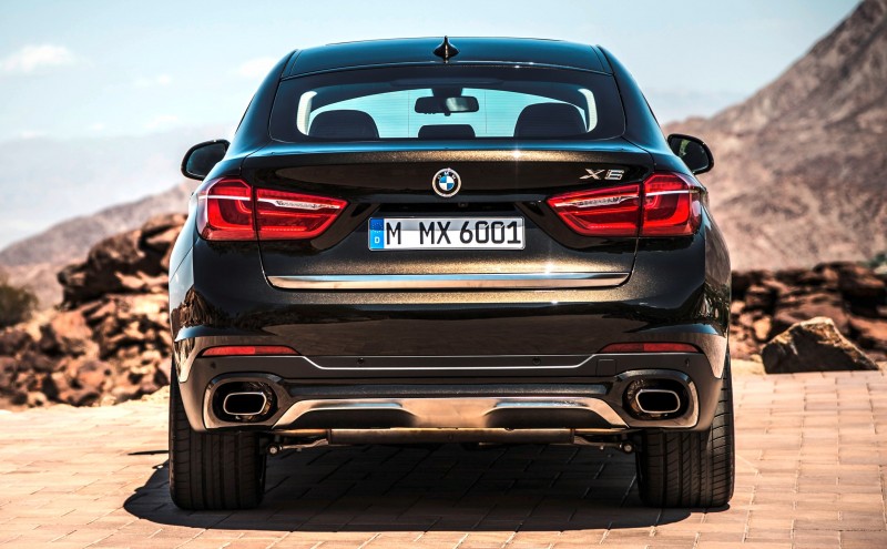 2015 BMW X6 Debuts Tech-tastic 445HP xDrive50i and New Rear-Drive sDrive35i 15