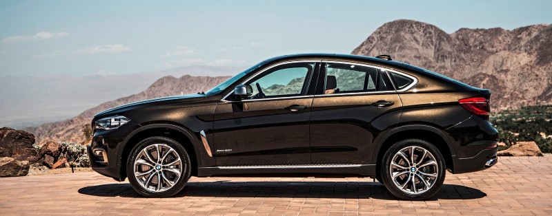 2015 BMW X6 Debuts Tech-tastic 445HP xDrive50i and New Rear-Drive sDrive35i 17