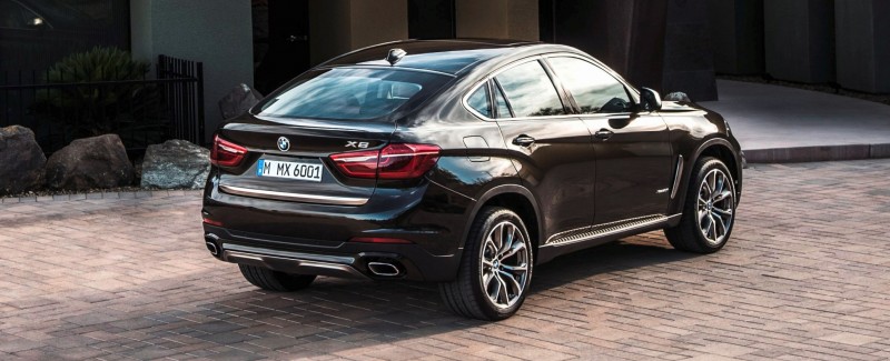 2015 BMW X6 Debuts Tech-tastic 445HP xDrive50i and New Rear-Drive sDrive35i 35