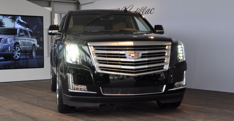 2015 Cadillac Escalade Platinum and Standard Model Unveiled for Pebble Beach 52