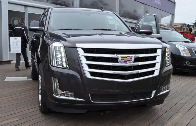 2015 Cadillac Escalade Platinum and Standard Model Unveiled for Pebble Beach 72