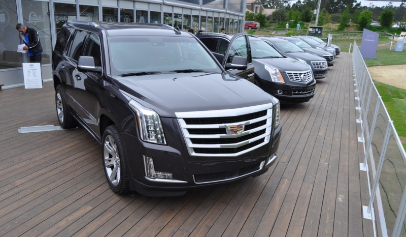 2015 Cadillac Escalade Platinum and Standard Model Unveiled for Pebble Beach 77