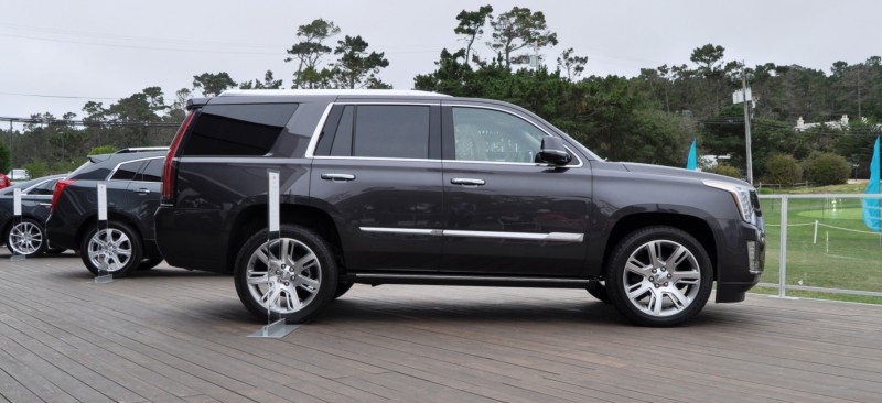 2015 Cadillac Escalade Platinum and Standard Model Unveiled for Pebble Beach 83