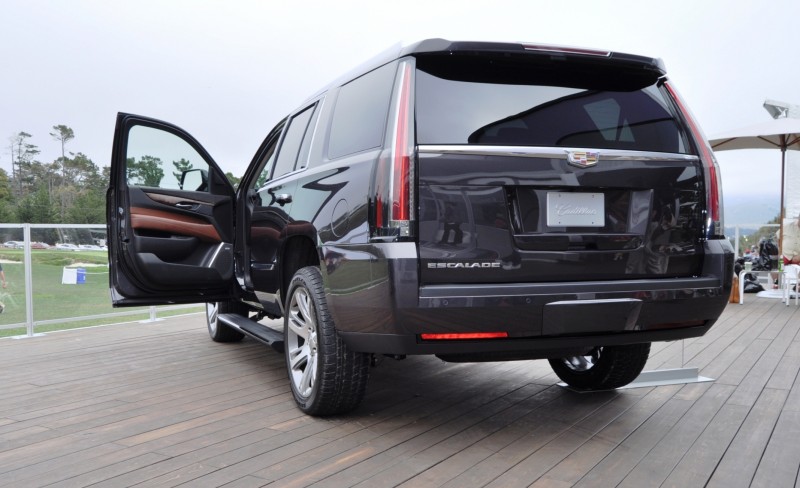 2015 Cadillac Escalade Platinum and Standard Model Unveiled for Pebble Beach 87