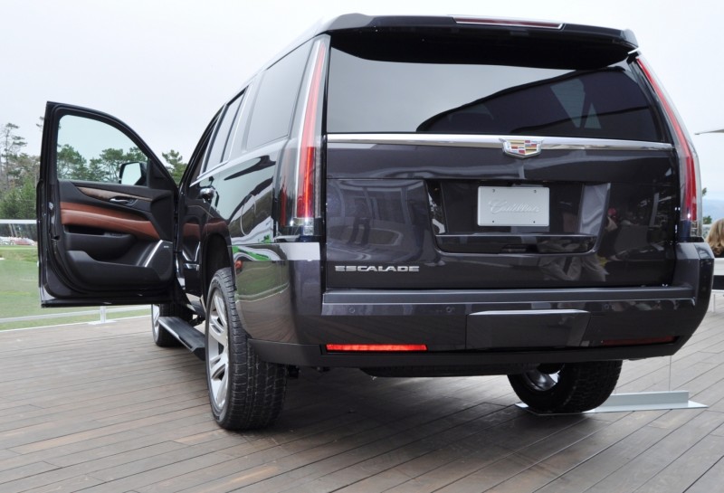 2015 Cadillac Escalade Platinum and Standard Model Unveiled for Pebble Beach 88