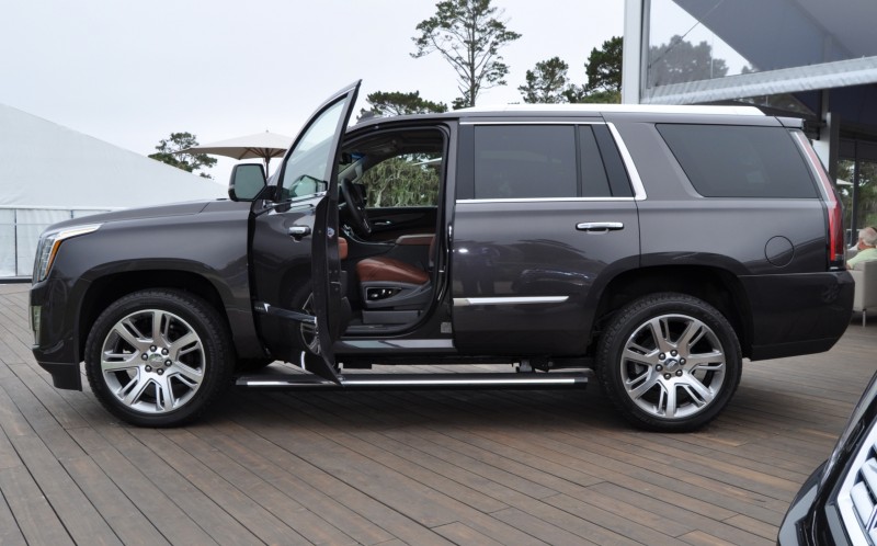 2015 Cadillac Escalade Platinum and Standard Model Unveiled for Pebble Beach 89