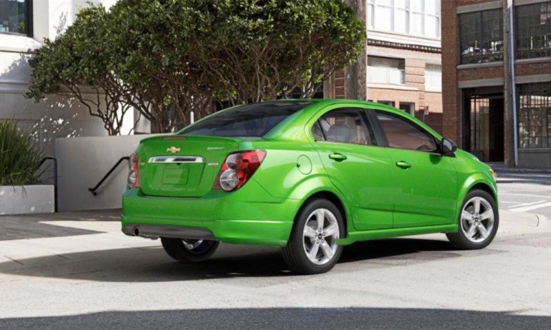 2015 Chevy Sonic RS Sedan COLORS and Buyers Guide Info 48