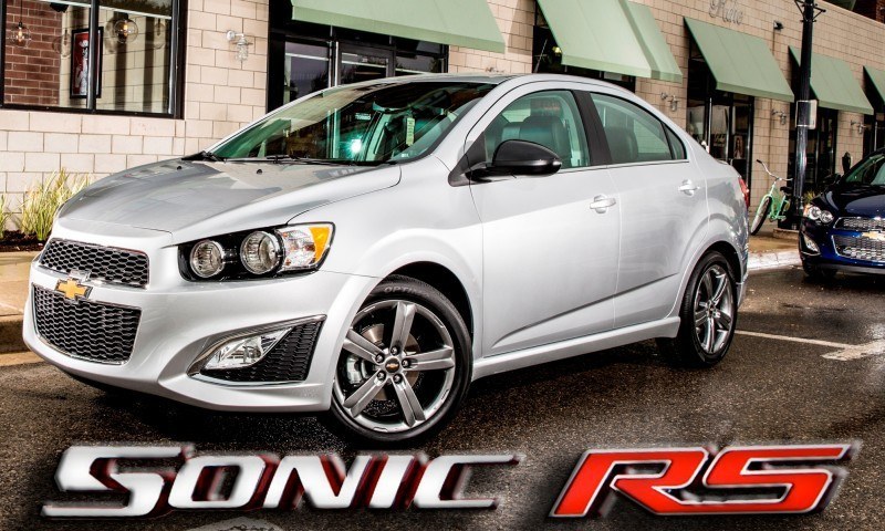 2015 Chevy Sonic RS Sedan and LTZ Dusk Join Cool RS Hatch With Dark