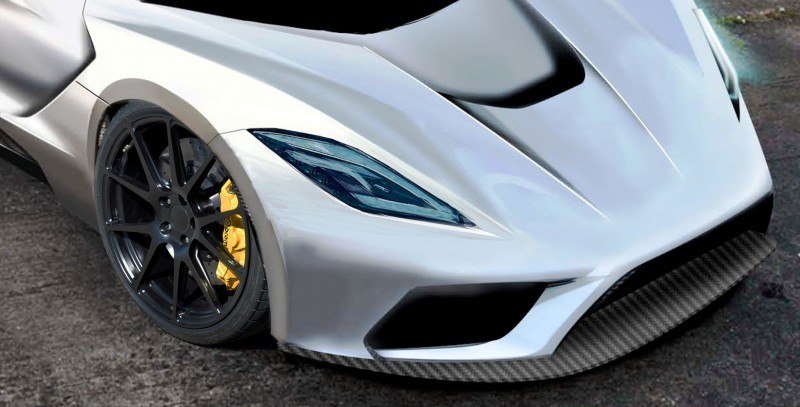 2015 Hennessey Venom F5 Seeks Real 290MPH VMax Via New V8TT, Active Aero and Low-Drag Design 4