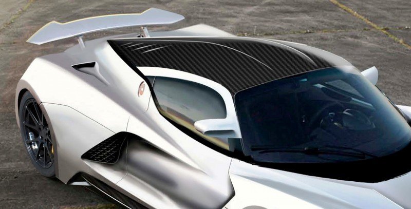 2015 Hennessey Venom F5 Seeks Real 290MPH VMax Via New V8TT, Active Aero and Low-Drag Design 5