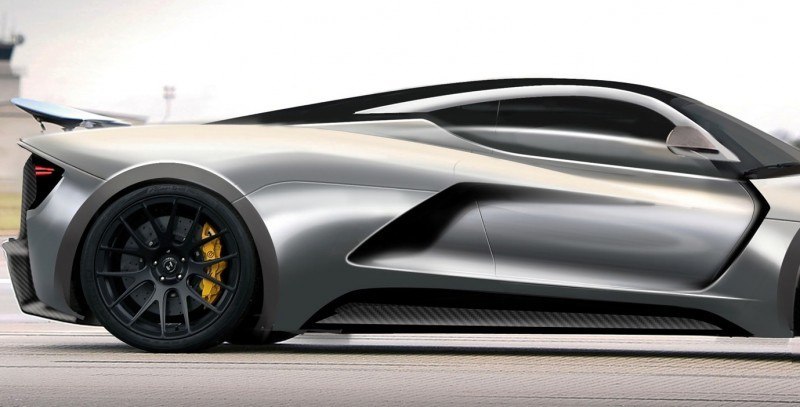 2015 Hennessey Venom F5 Seeks Real 290MPH VMax Via New V8TT, Active Aero and Low-Drag Design 8