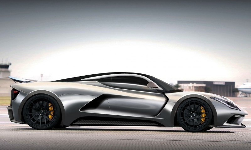 2015 Hennessey Venom F5 Seeks Real 290MPH VMax Via New V8TT, Active Aero and Low-Drag Design 9