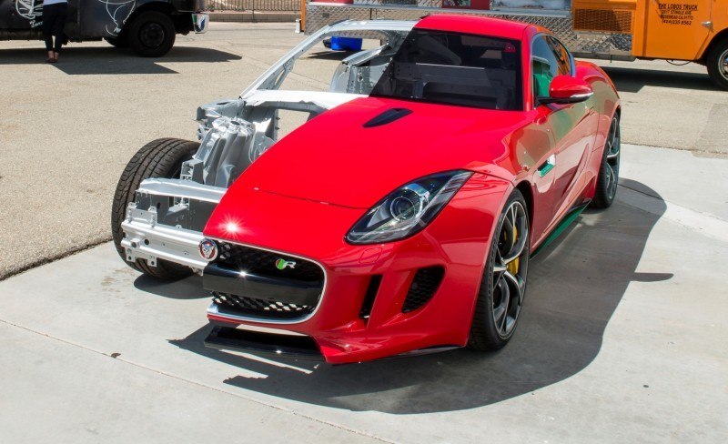 2015 JAGUAR F-Type Coupe - American Launch at Willow Springs in 75 Sideways Action Shots 23