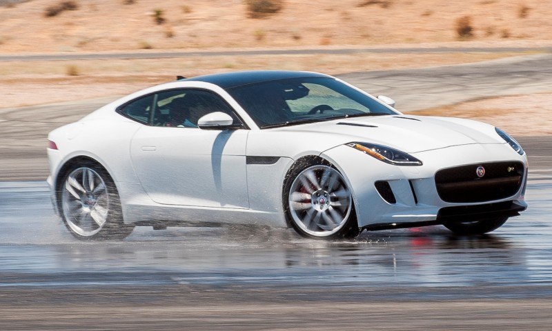 2015 JAGUAR F-Type Coupe - American Launch at Willow Springs in 75 Sideways Action Shots 26