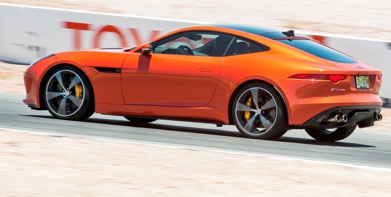 2015 JAGUAR F-Type Coupe - American Launch at Willow Springs in 75 Sideways Action Shots 28