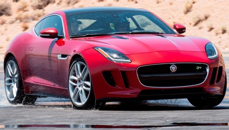 2015 JAGUAR F-Type Coupe - American Launch at Willow Springs in 75 Sideways Action Shots 29