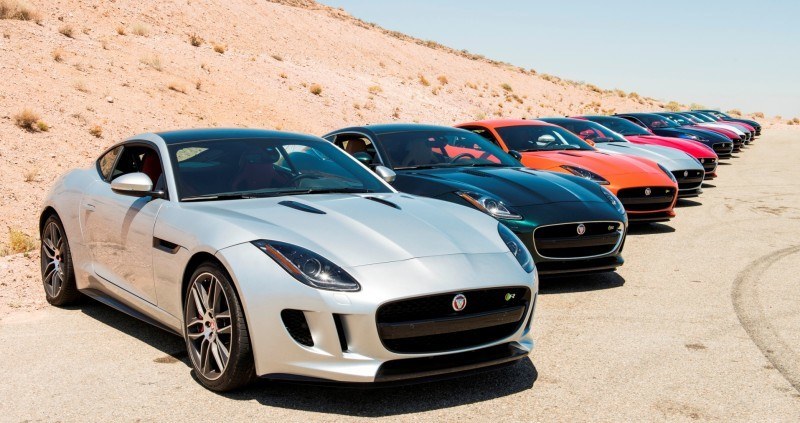 2015 JAGUAR F-Type Coupe - American Launch at Willow Springs in 75 Sideways Action Shots 30