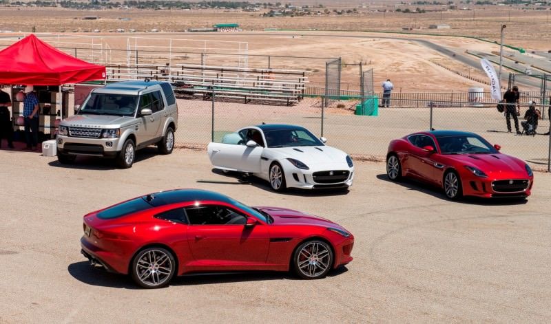 2015 JAGUAR F-Type Coupe - American Launch at Willow Springs in 75 Sideways Action Shots 34