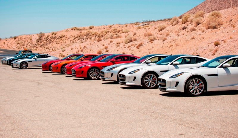 2015 JAGUAR F-Type Coupe - American Launch at Willow Springs in 75 Sideways Action Shots 36