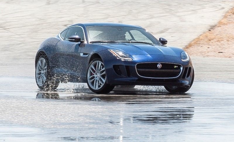 2015 JAGUAR F-Type Coupe - American Launch at Willow Springs in 75 Sideways Action Shots 39