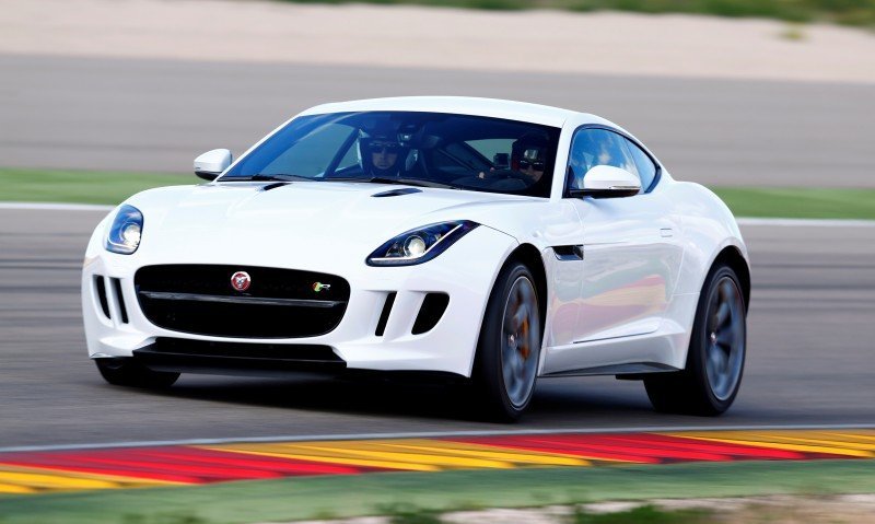 2015 JAGUAR F-Type Coupe - American Launch at Willow Springs in 75 Sideways Action Shots 4