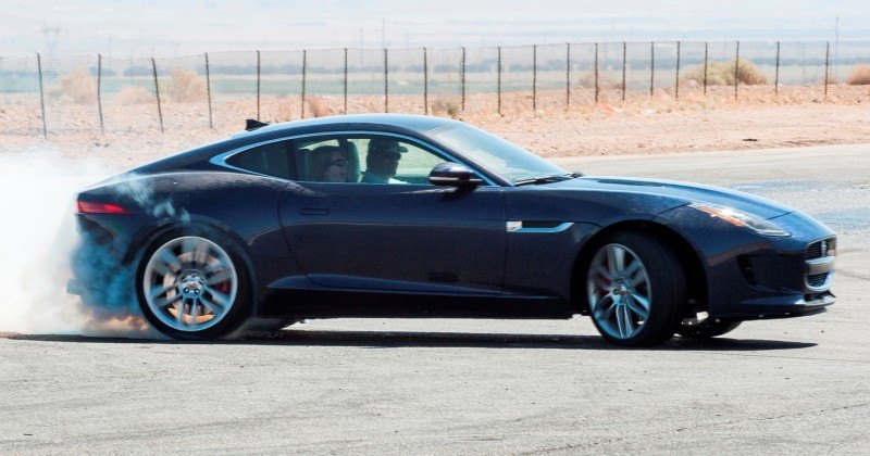 2015 JAGUAR F-Type Coupe - American Launch at Willow Springs in 75 Sideways Action Shots 41