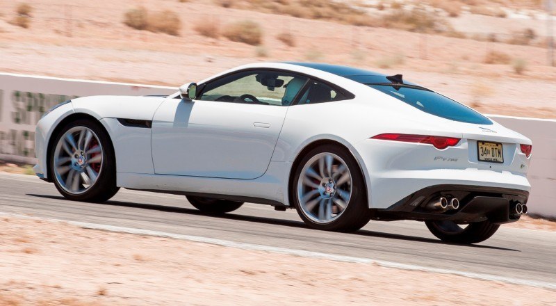 2015 JAGUAR F-Type Coupe - American Launch at Willow Springs in 75 Sideways Action Shots 44