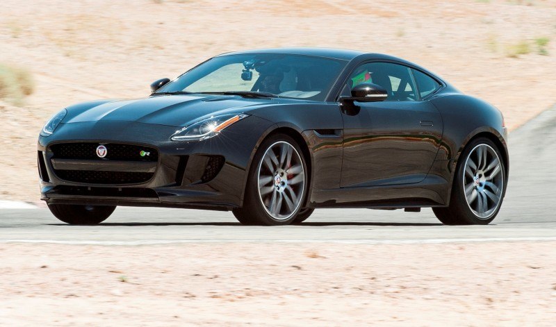 2015 JAGUAR F-Type Coupe - American Launch at Willow Springs in 75 Sideways Action Shots 45