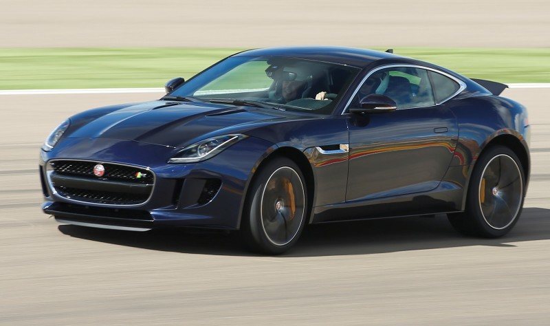 2015 JAGUAR F-Type Coupe - American Launch at Willow Springs in 75 Sideways Action Shots 5