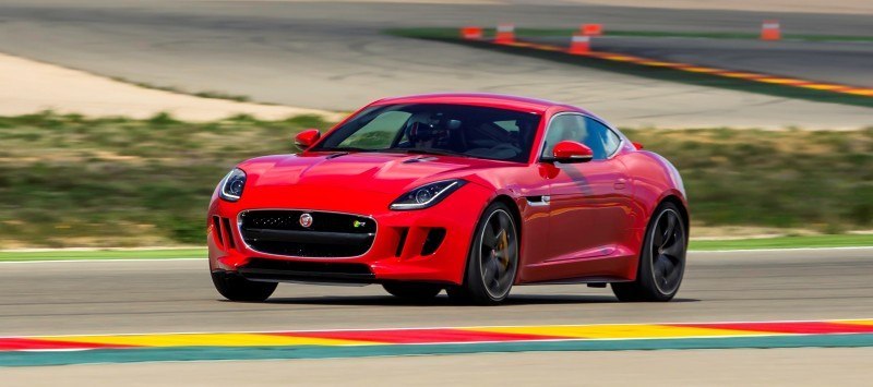 2015 JAGUAR F-Type Coupe - American Launch at Willow Springs in 75 Sideways Action Shots 6