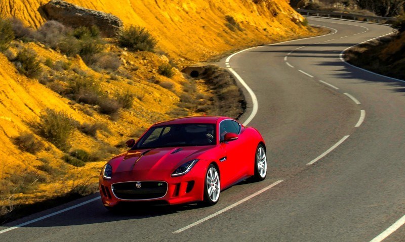 2015 JAGUAR F-Type Coupe - American Launch at Willow Springs in 75 Sideways Action Shots 72