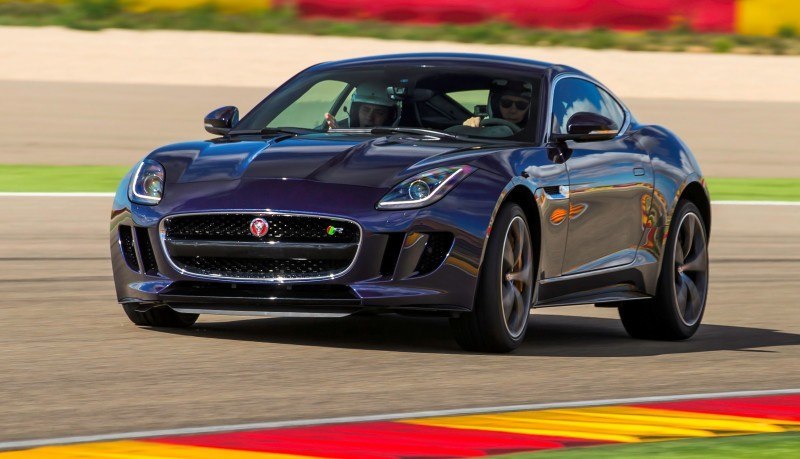 2015 JAGUAR F-Type Coupe - American Launch at Willow Springs in 75 Sideways Action Shots 9