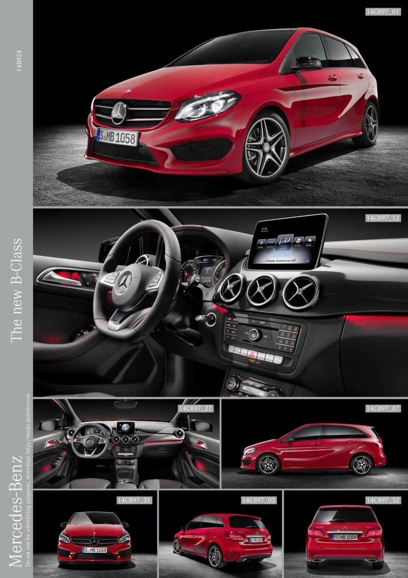 2015 Mercedes-Benz B-Class  1