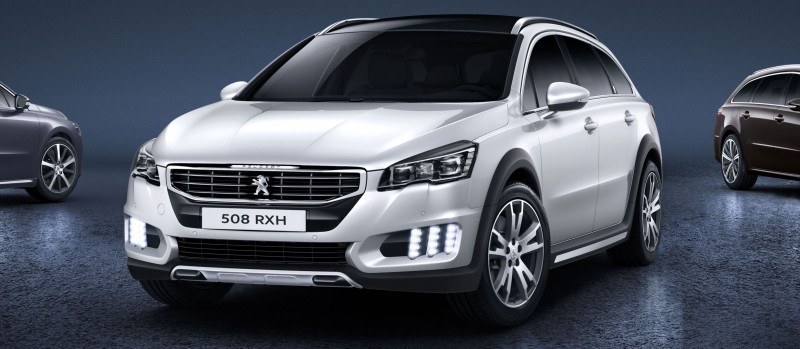 2015 Peugeot 508 Facelifted With New LED DRLs, Box-Design Beams and Tweaked Cabin Tech 1